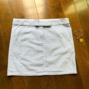 Gorgeous Crewcuts seersucker skirt, girls size 12!